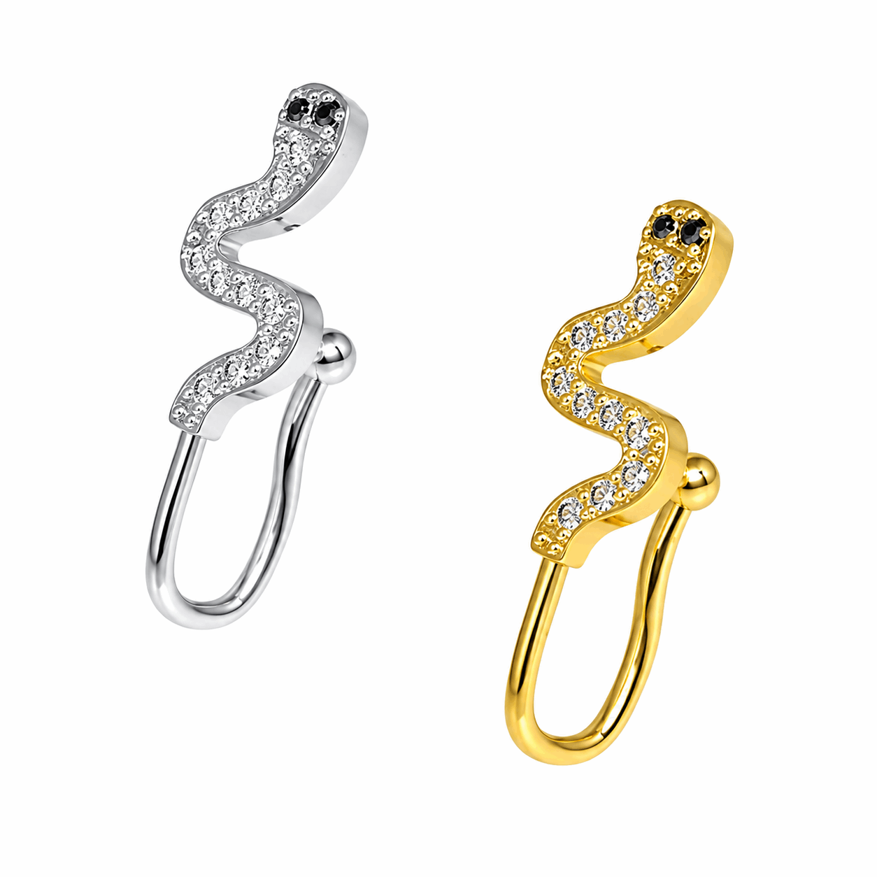 Surgical Steel Clip On - PV-NON002