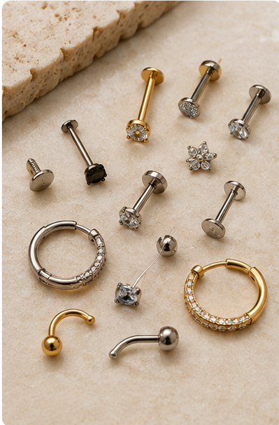 A Simple Guide to Piercing Jewellery Types