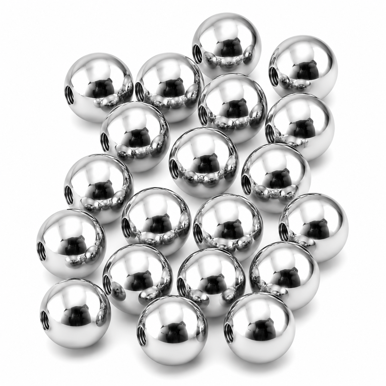 316L Surgical Steel Threaded Ball Accessories – 16G (1.2mm)