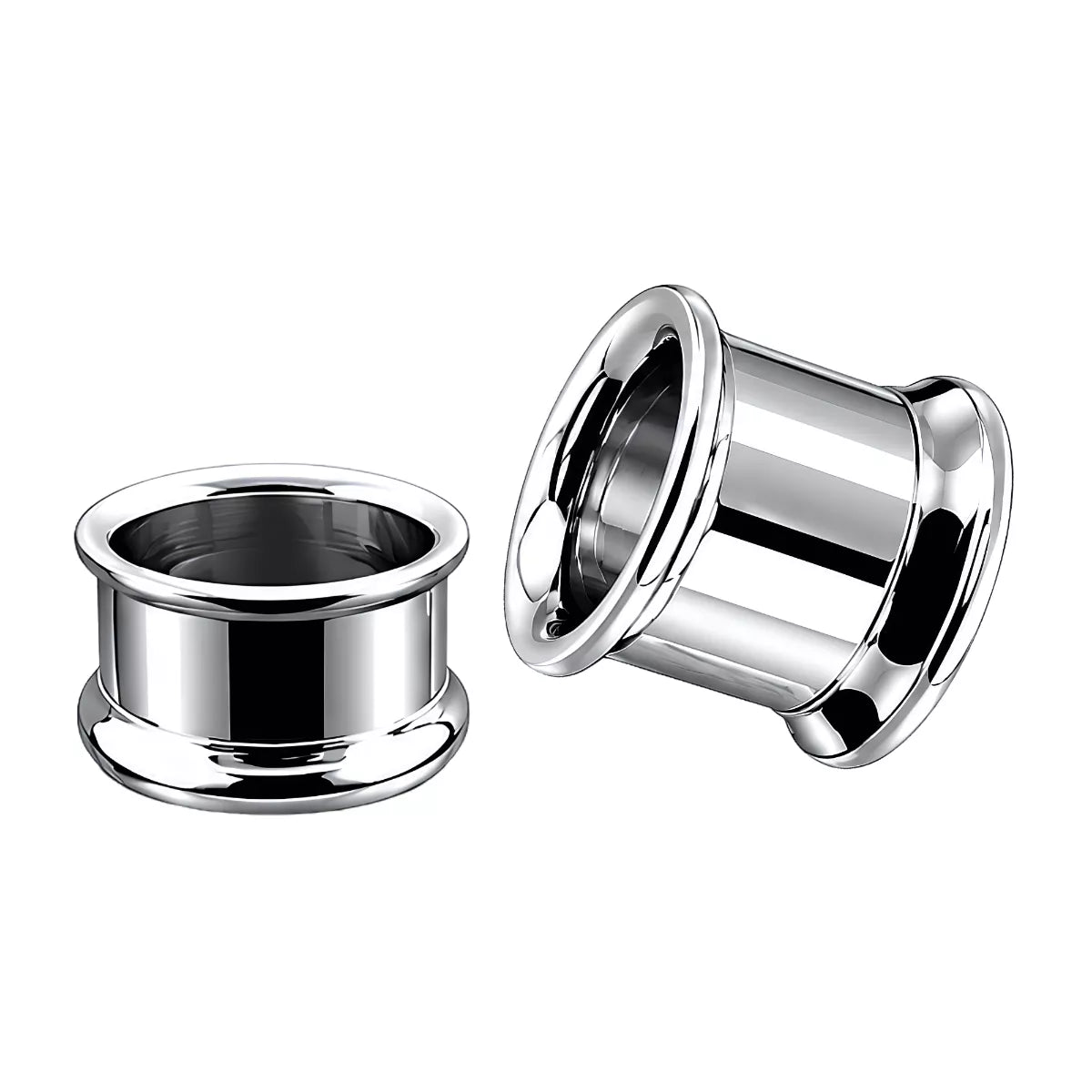 316L Surgical Steel Internally Threaded Ear Flesh Tunnel