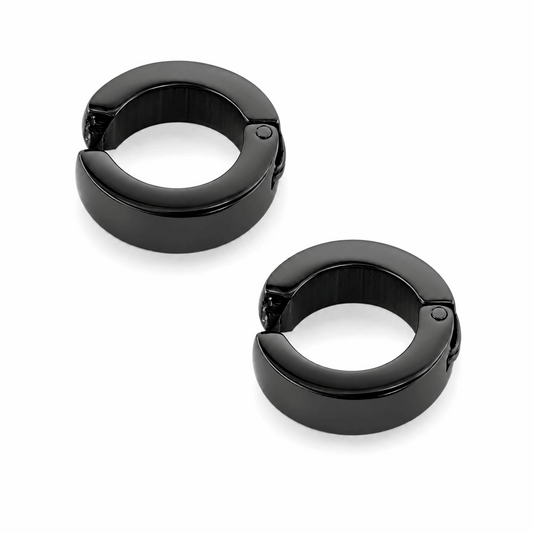 PVD Plated 316L Surgical Steel Fake Ear Clip – Non-Piercing Ear Jewellery Pair