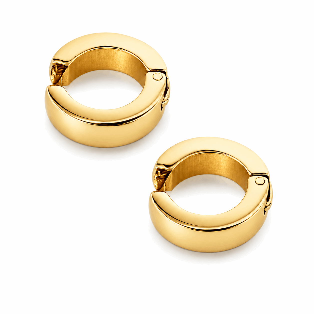 PVD Plated 316L Surgical Steel Fake Ear Clip – Non-Piercing Ear Jewellery Pair