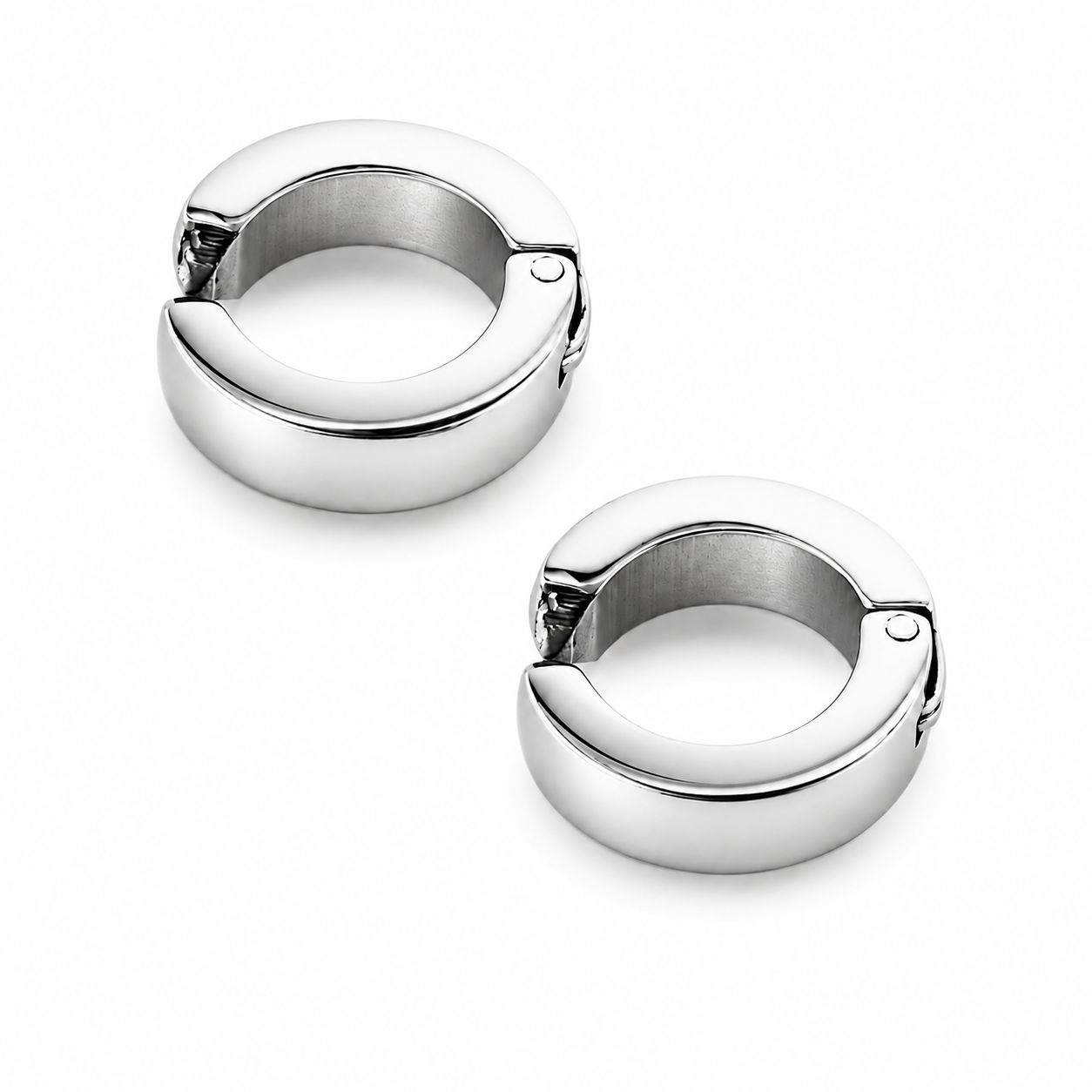 PVD Plated 316L Surgical Steel Fake Ear Clip – Non-Piercing Ear Jewellery Pair