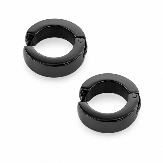 PVD Plated 316L Surgical Steel Fake Ear Clip – Non-Piercing Ear Jewellery Pair